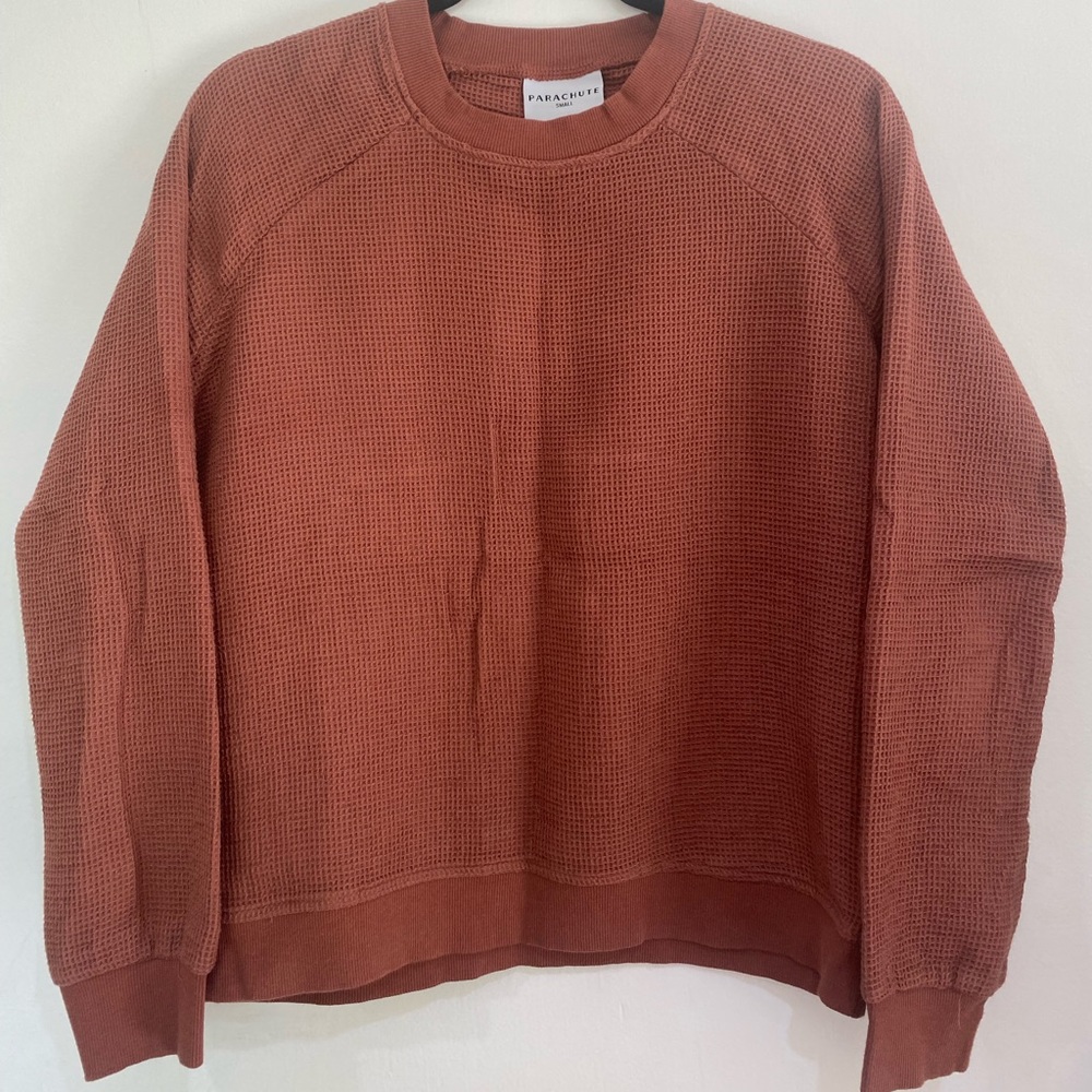 Parachute Lounge Pajama Sweatsuit Set w Waffle